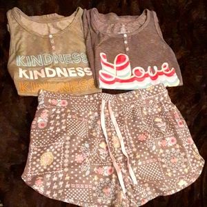 Womens pajama lot size small